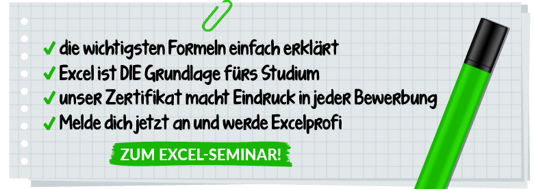 Excel-Webinar Studenten Hochschulinitiative Deutschland