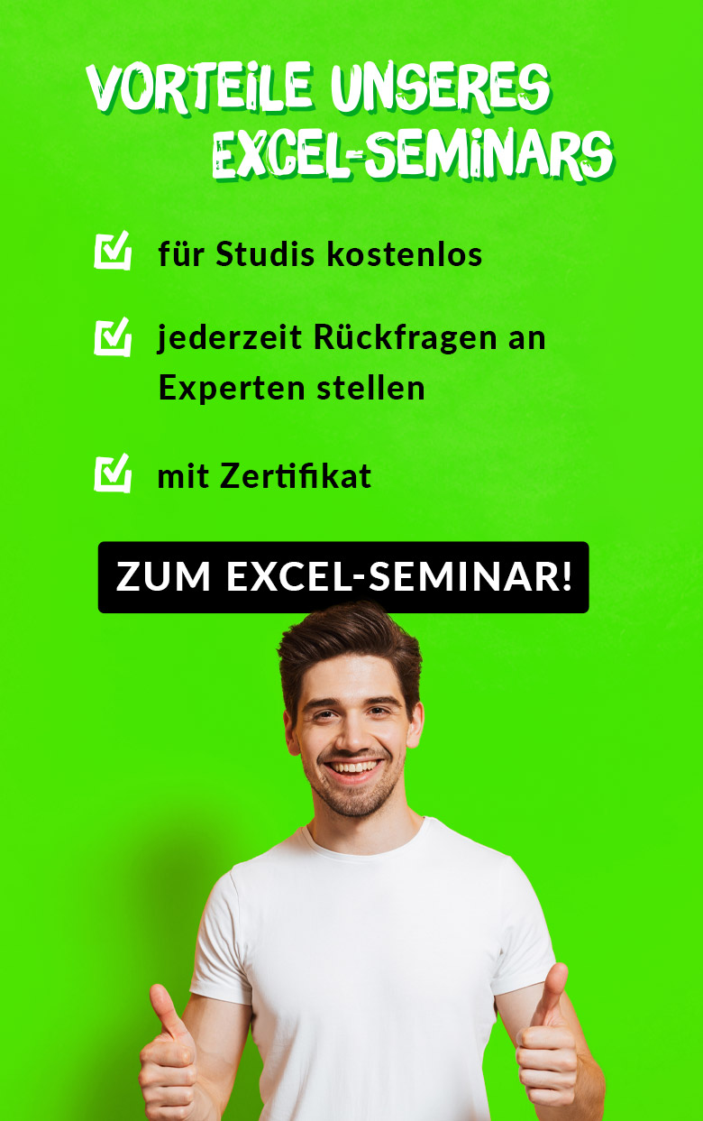 Excel-Webinar Studenten Hochschulinitiative Deutschland