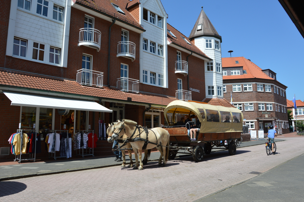 Kutschfahrt auf der Insel Juist